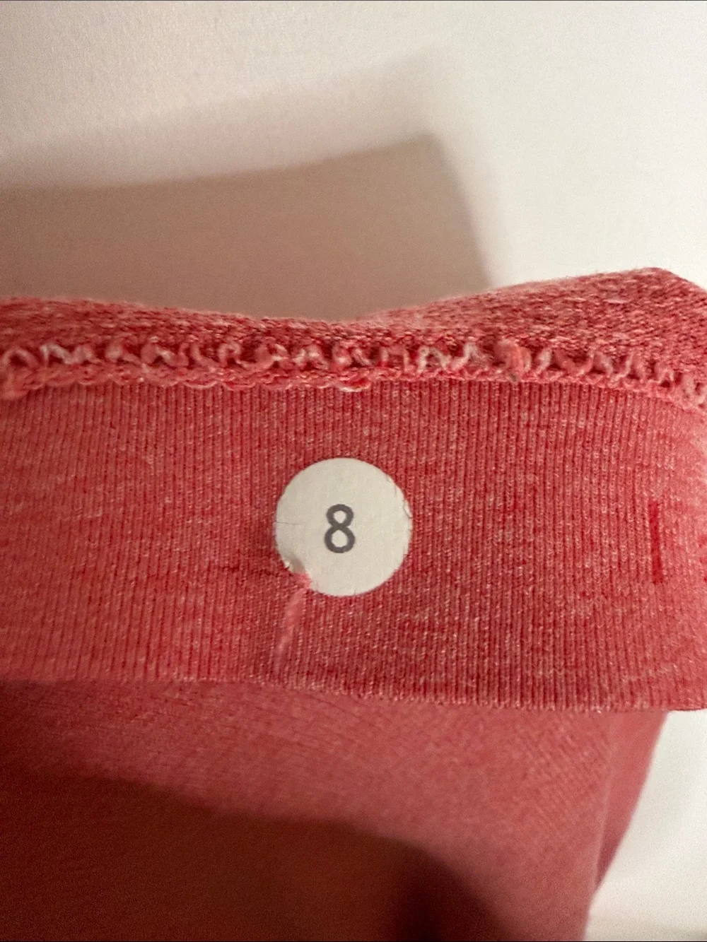 RARE CORAL/GREY LULULEMON SWIFTLY TECH LONG SLEEVE